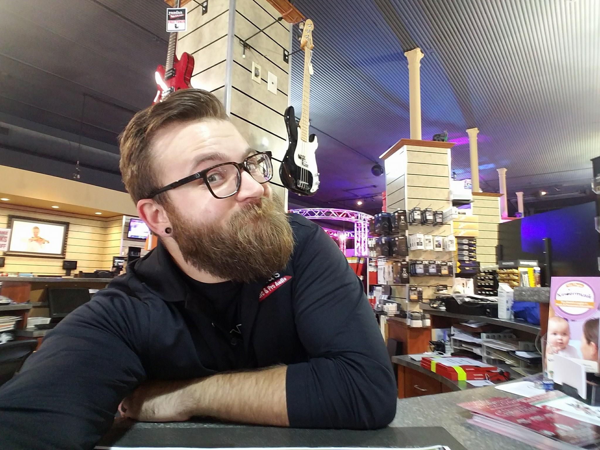 Come compliment me on my beard, or talk to me about music, or whatever. I'll be...