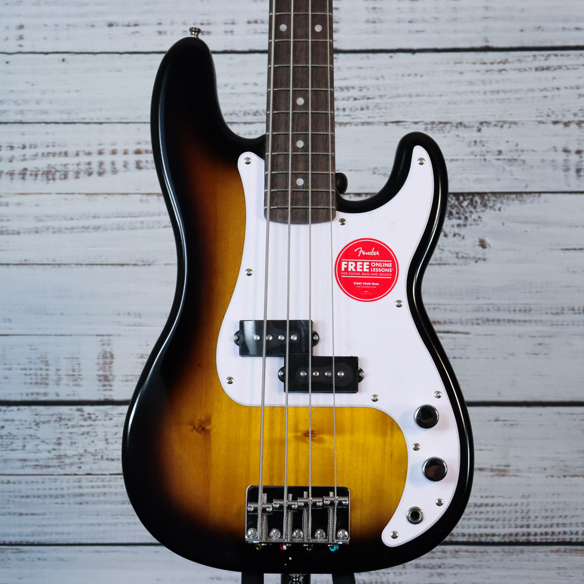 Fender Mini Precision Bass サンバースト Fender Mini Precision Bass | 2-Color Sunburst | Shop Yandas Music