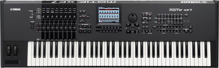 Yamaha Motif XF7 Synthesizer Keyboard
