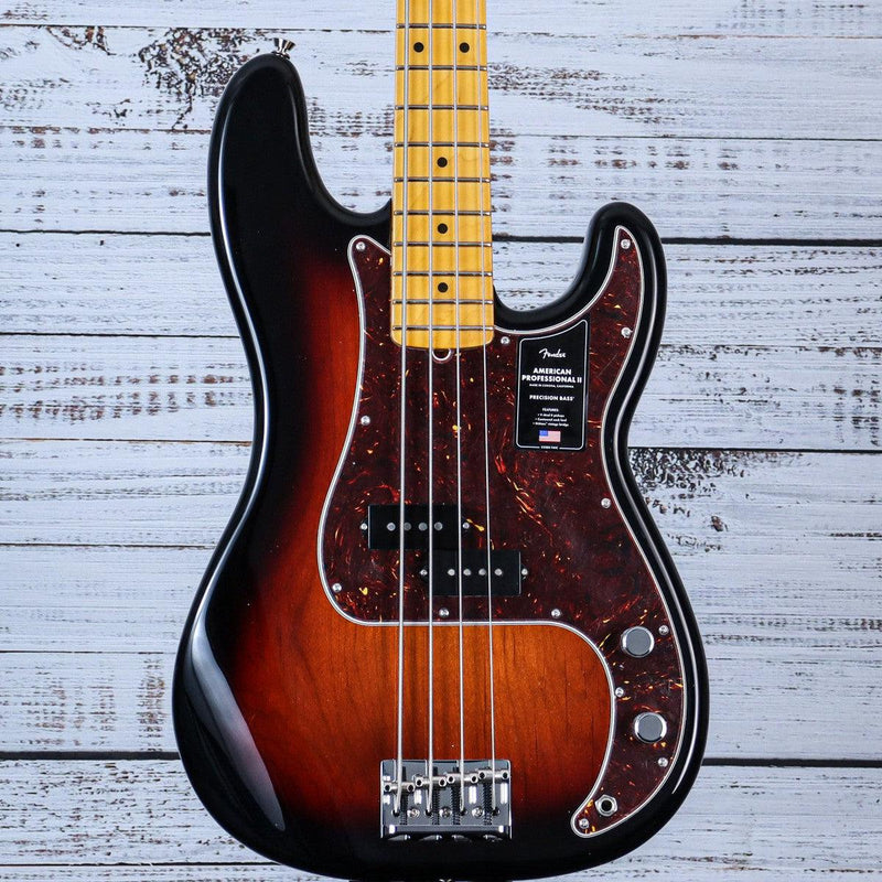 Fender American Professional II Precession Bass | 3-Color Sunburst