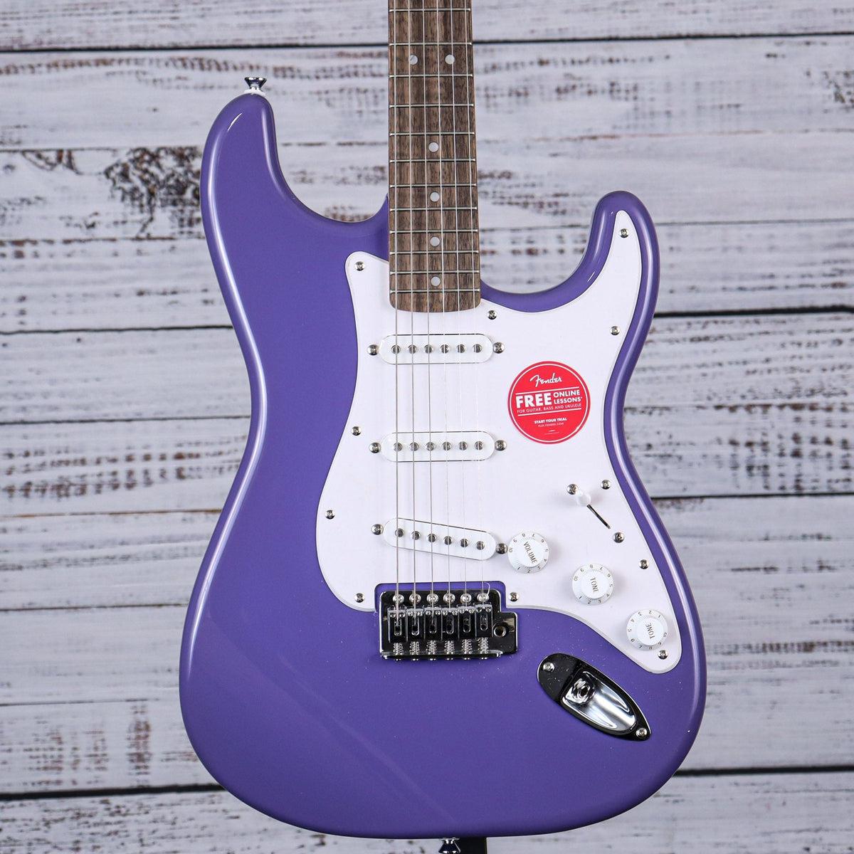 Squier Sonic Stratocaster SSS Electric Guitar | Ultraviolet | Shop