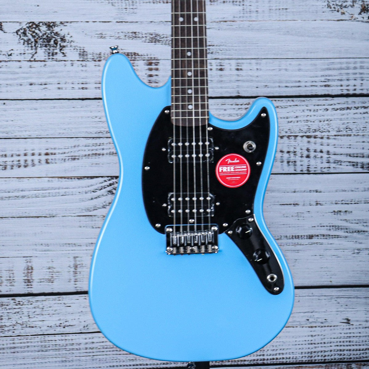 【美品】Squier Mustang California Blue Squier Sonic Mustang HH Electric Guitar | California Blue | Shop