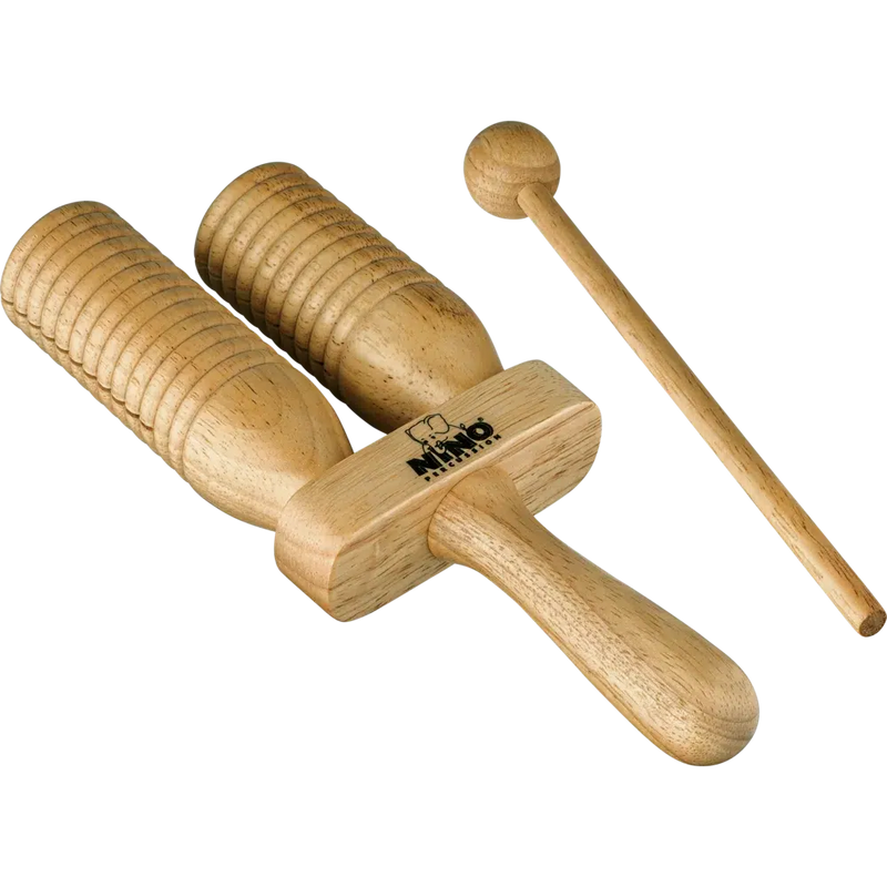 NINO® Percussion Wood A-Go-Go | 2 Rows | Medium