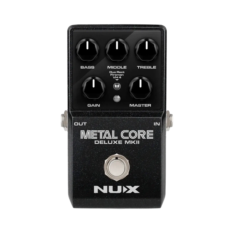 NU-X Metal Core Deluxe MKII Hi Gain Distortion Pedal