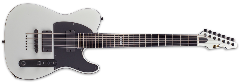 ESP E-II T-B7 Baritone Guitar | Snow White