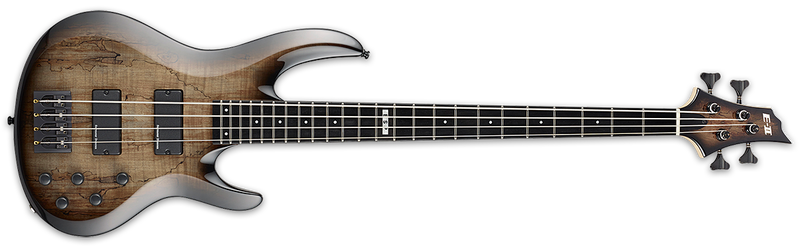 ESP E-II BTL-4 Bass Guitar | Black Natural Burst