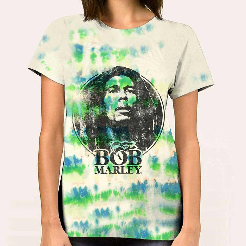 Rock Off Bob Marley Unisex T-Shirt | Black & White Logo