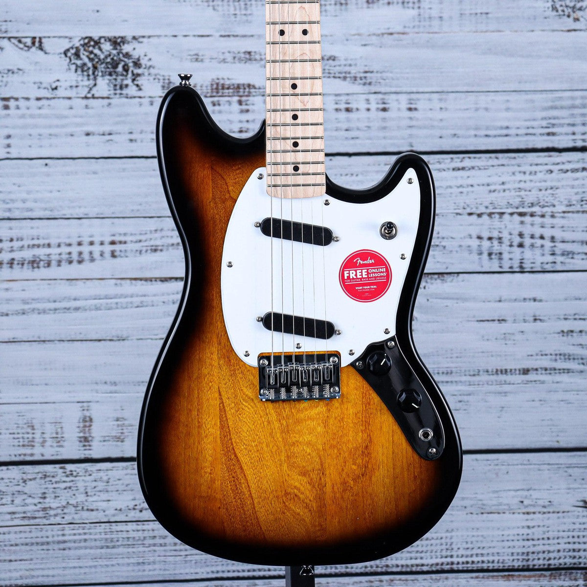 Squier Sonic Mustang Electric Guitar | 2 Color Sunburst | Yandas Music