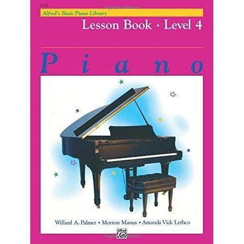 Alfred's Basic Piano Course - Lesson Book - Level 4