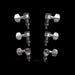 D'Addario Auto-Trim Tuning Machines | 3x3 | Chrome