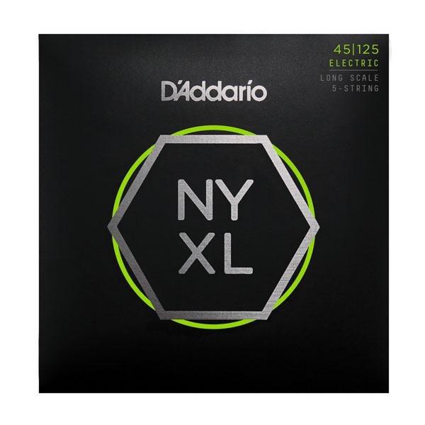 D'Addario NYXL Long Scale Bass Strings | 45 - 125