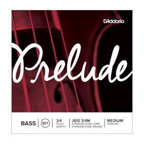 D'Addario Prelude 3/4 Double Bass String Set | J61034M