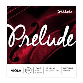 D'Addario Prelude Viola Long String Set | J910LM