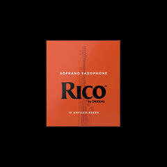 D'Addario Rico Soprano Saxophone Reeds | 2 Strength | 10 Pack