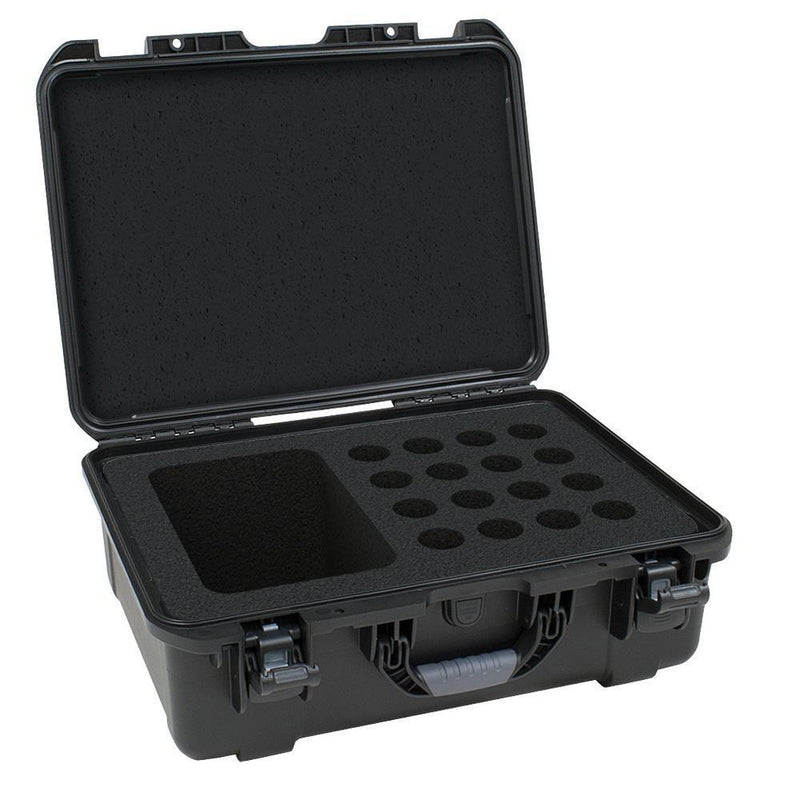 Gator GM-16-MIC-WP Waterproof Microphone Case | 16 Mics