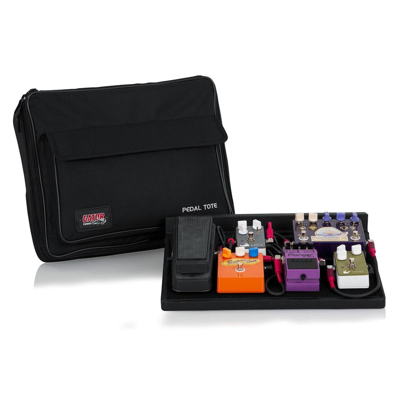 Gator GPT-Black Pedal Board with Carrying Case | Pedal Tote
