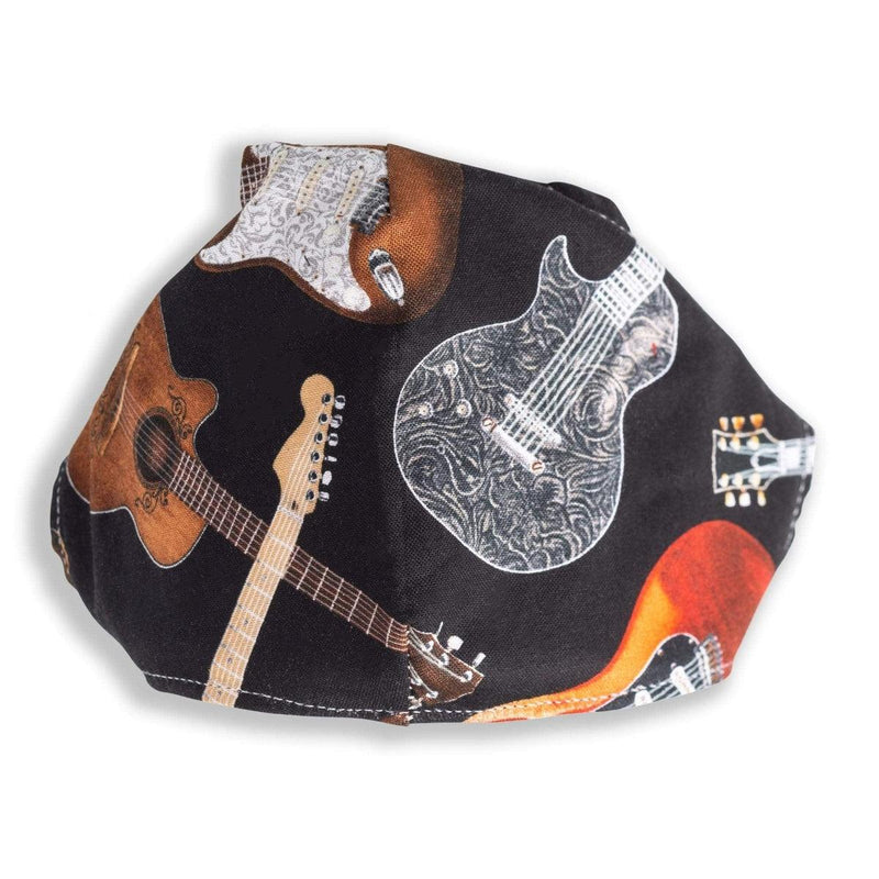 Gator Reusable Guitar Pattern Face Mask | Replaceable Filter