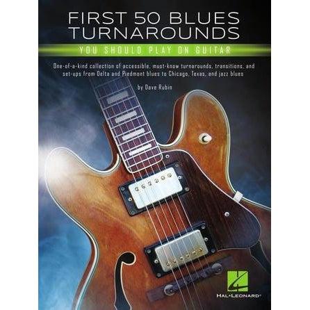 Hal Leonard First 50 Blues Turnarounds Guitar