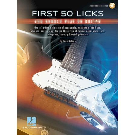Hal Leonard First 50 Licks Guitar
