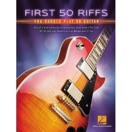 Hal Leonard First 50 Riffs Guitar
