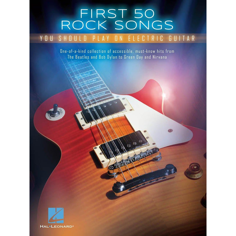 Hal Leonard First 50 Rock Songs Electric Guitar
