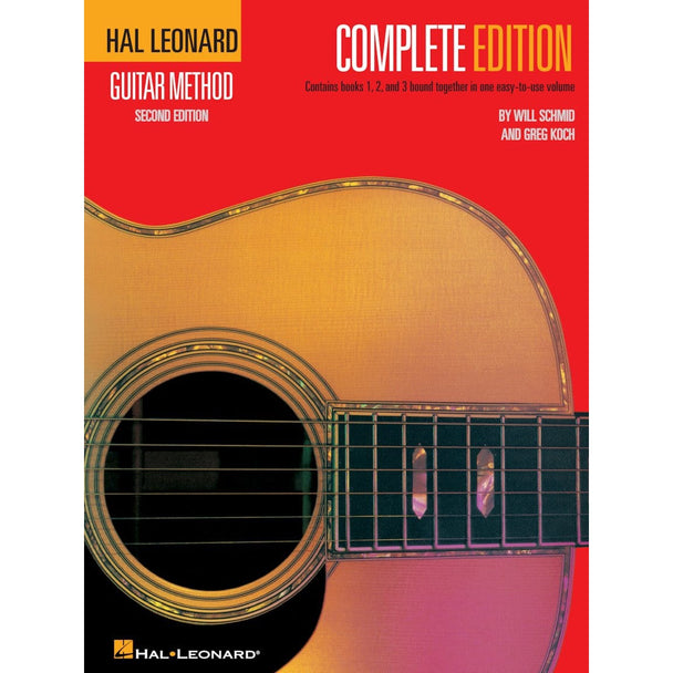 Hal Leonard Guitar Method Book 1, 2, & 3