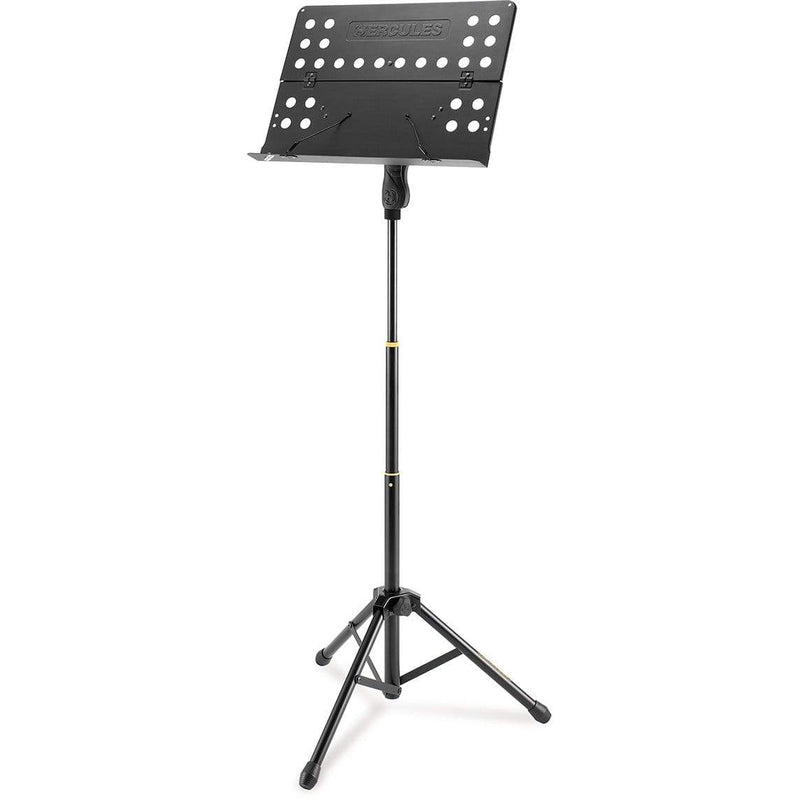 Hercules Orchestra Music Stand With Perforated Desk