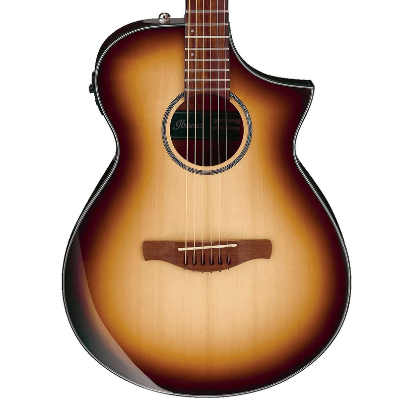 Ibanez AEWC300 Acoustic Electric Guitar | Natural Browned Burst Default Title