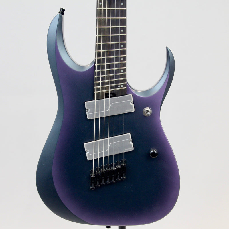 Ibanez RGD71ALMS Axion label 7-String Guitar | Black Aurora Burst