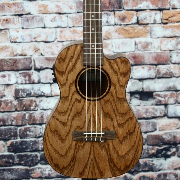 Lanikai Baritone Acoustic/Electric Ukulele Oak Yandas Music