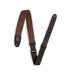 Levy's 2 inch Wide Brown Cotton RipChord Guitar Strap.