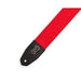 Levy's 2 inch Wide Red Cotton RipChord Guitar Strap.