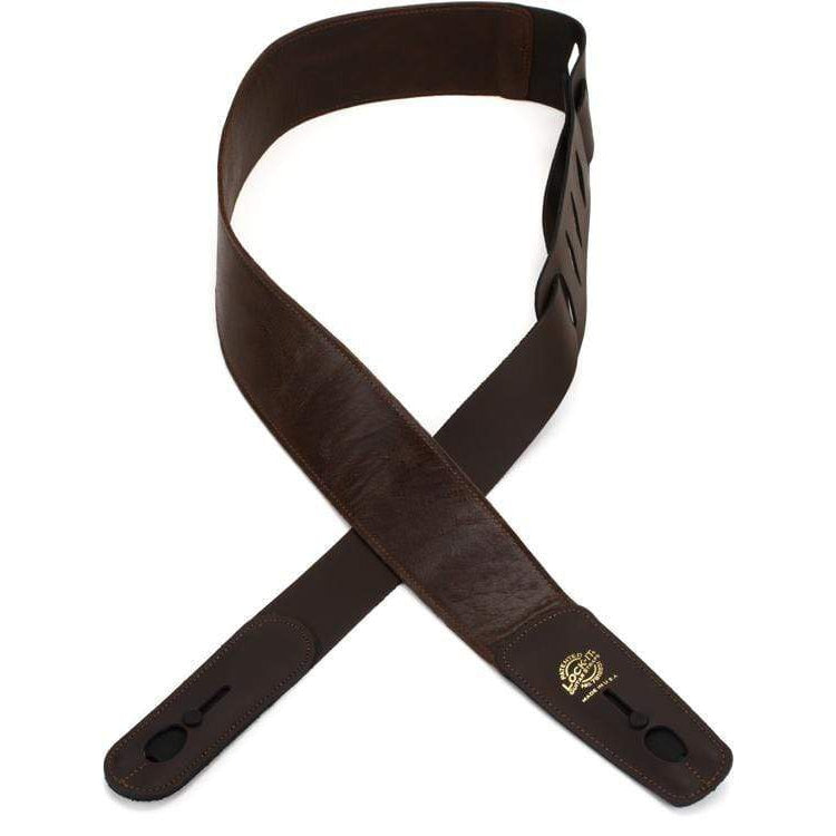 Lock-It Leather Guitar Strap | Brown