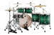 Mapex Armory 6-Piece Studioease Fast Tom Shell Pack | Emerald Burst