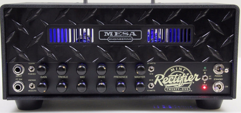 Mesa Boogie Custom Mini Rectifier Twenty-Five | Blackout & Blue LED
