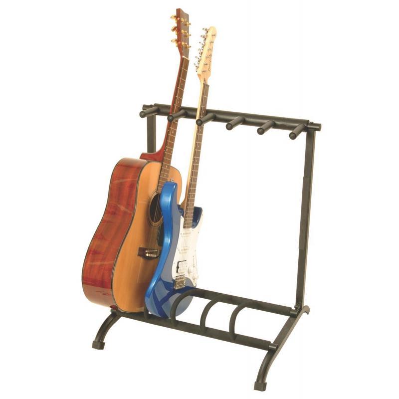 On Stage 5-Space Foldable Multi Guitar Rack | GS7561