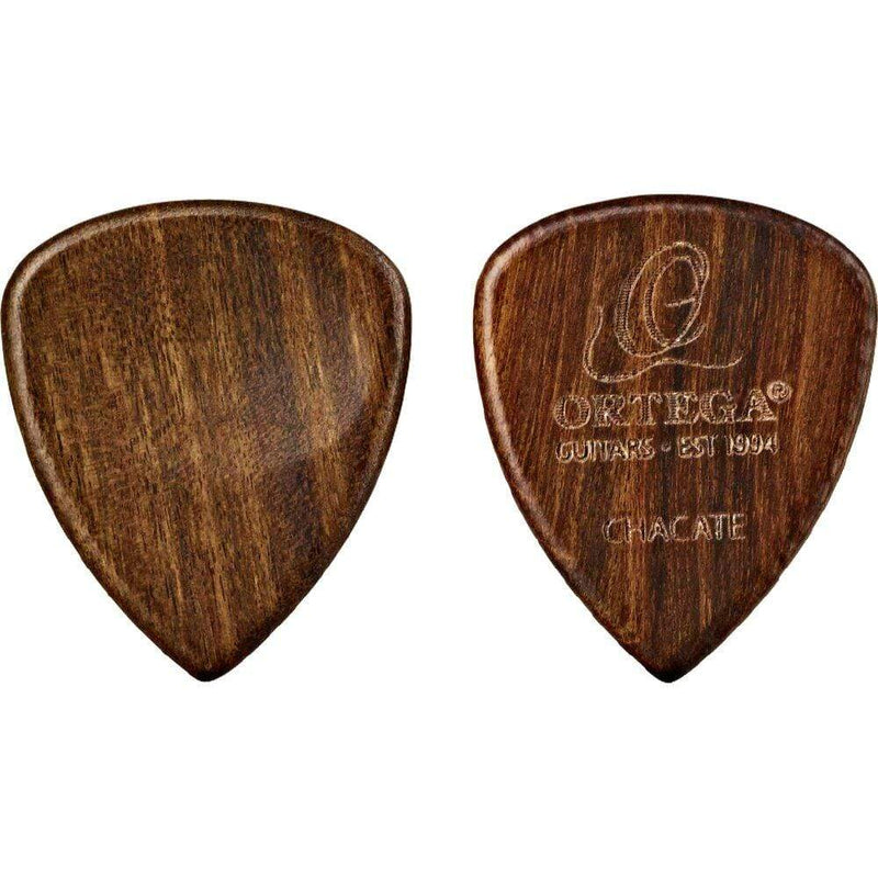 Ortega Curved Wooden Guitar Pick | Chacate Wood