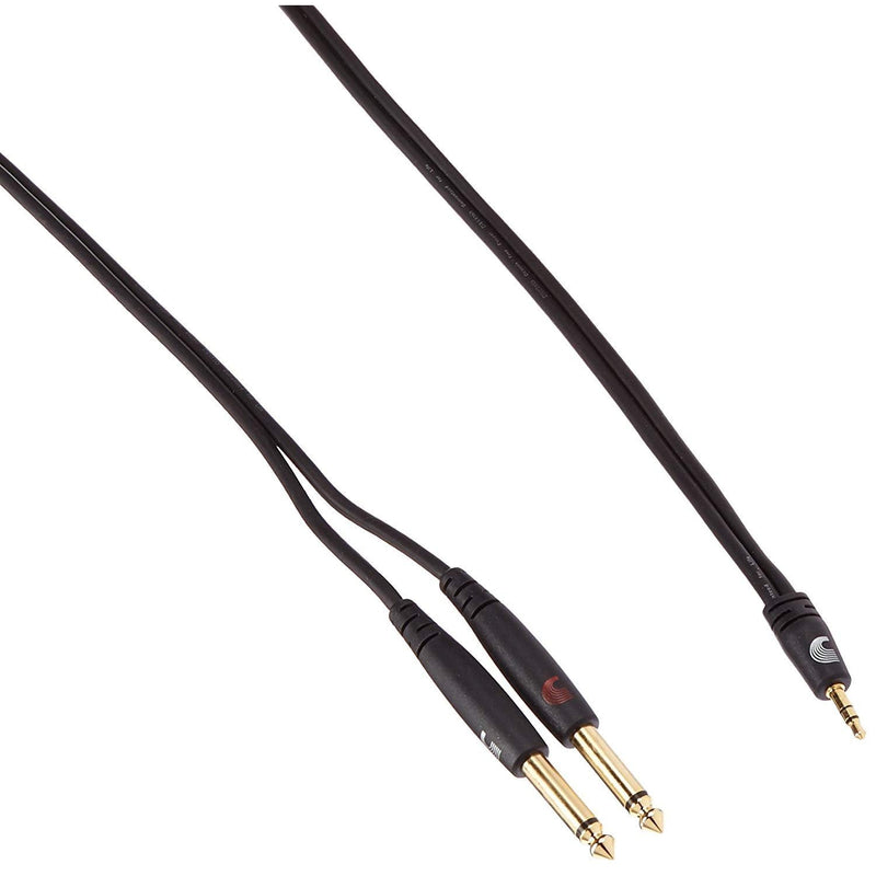 Planet Waves Custom Series Audio Cable 3.5mm to Dual 1/4