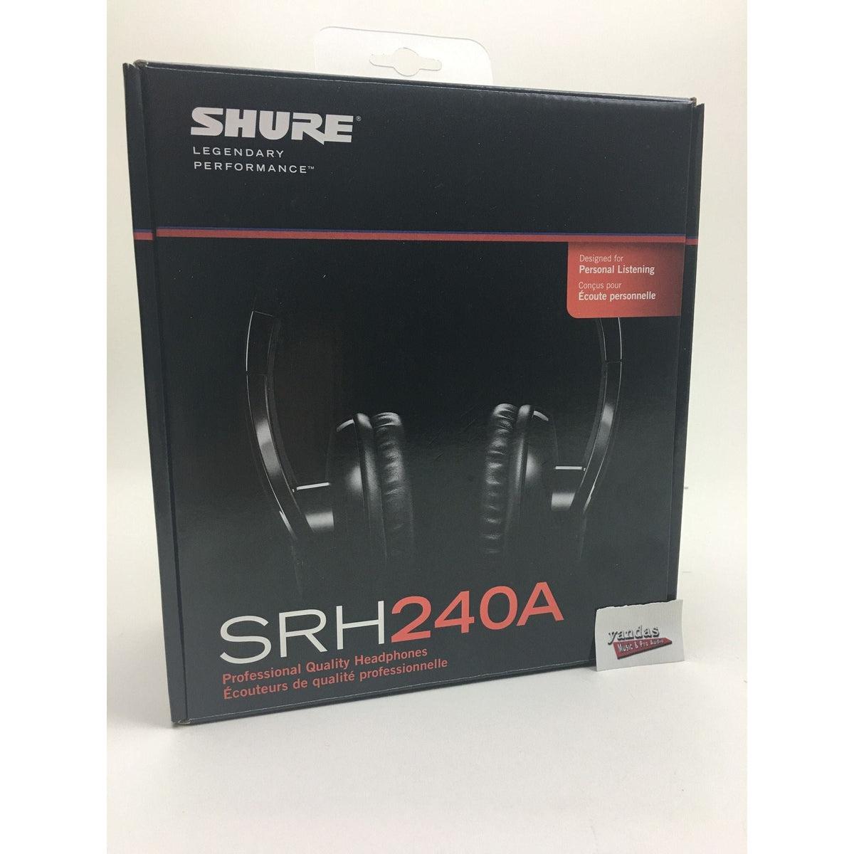 Shure SRH240 Professional Quality Headphones