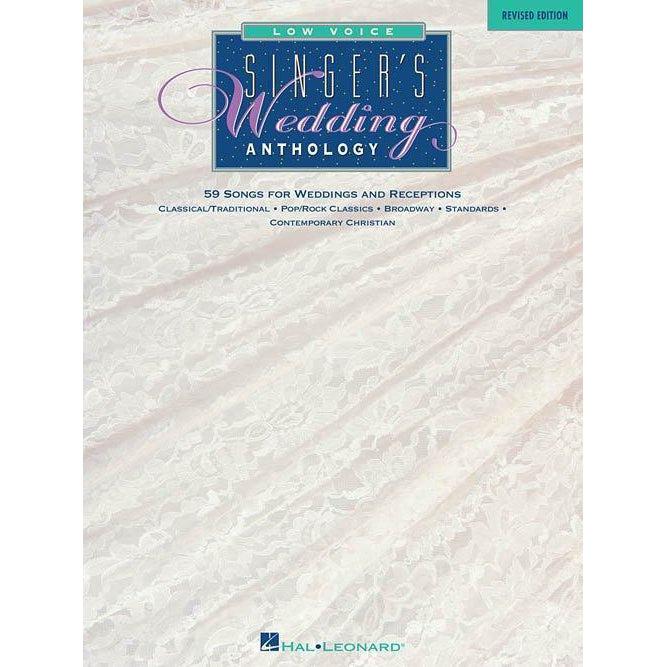 Singer's Wedding Anthology for Low Voice