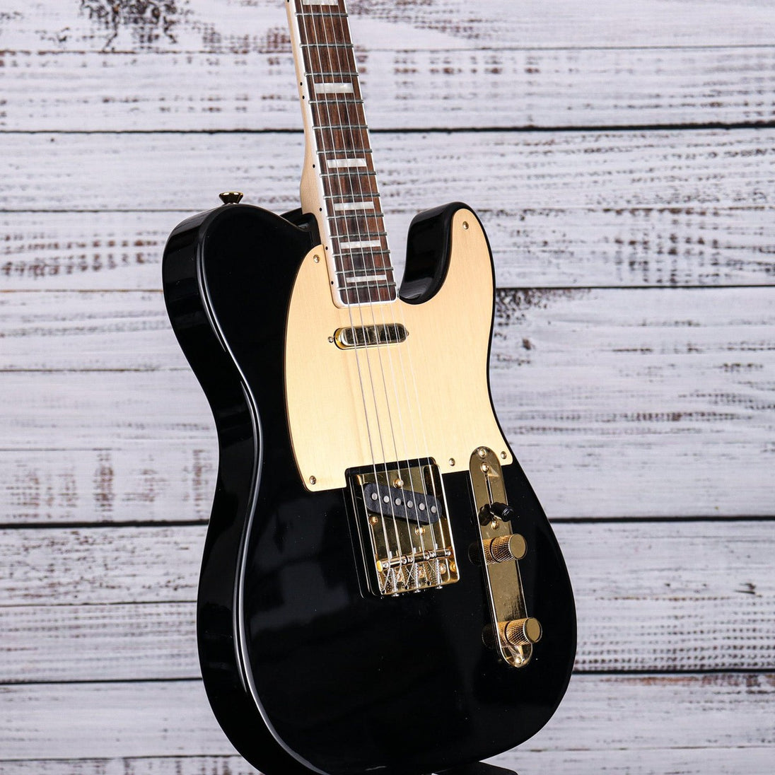 Squier 40th Anniversary Telecaster Gold Edition | Black