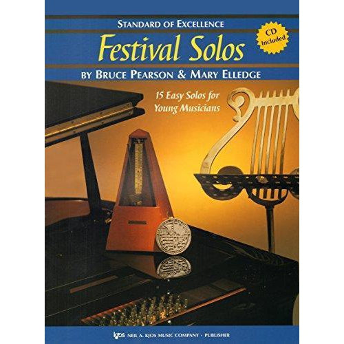 Standard of Excellence - Festival Solos Book/CD Book 2 - Alto Saxophone