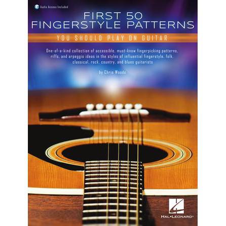 Hal Leonard First 50 Fingerstyle Patterns | Guitar