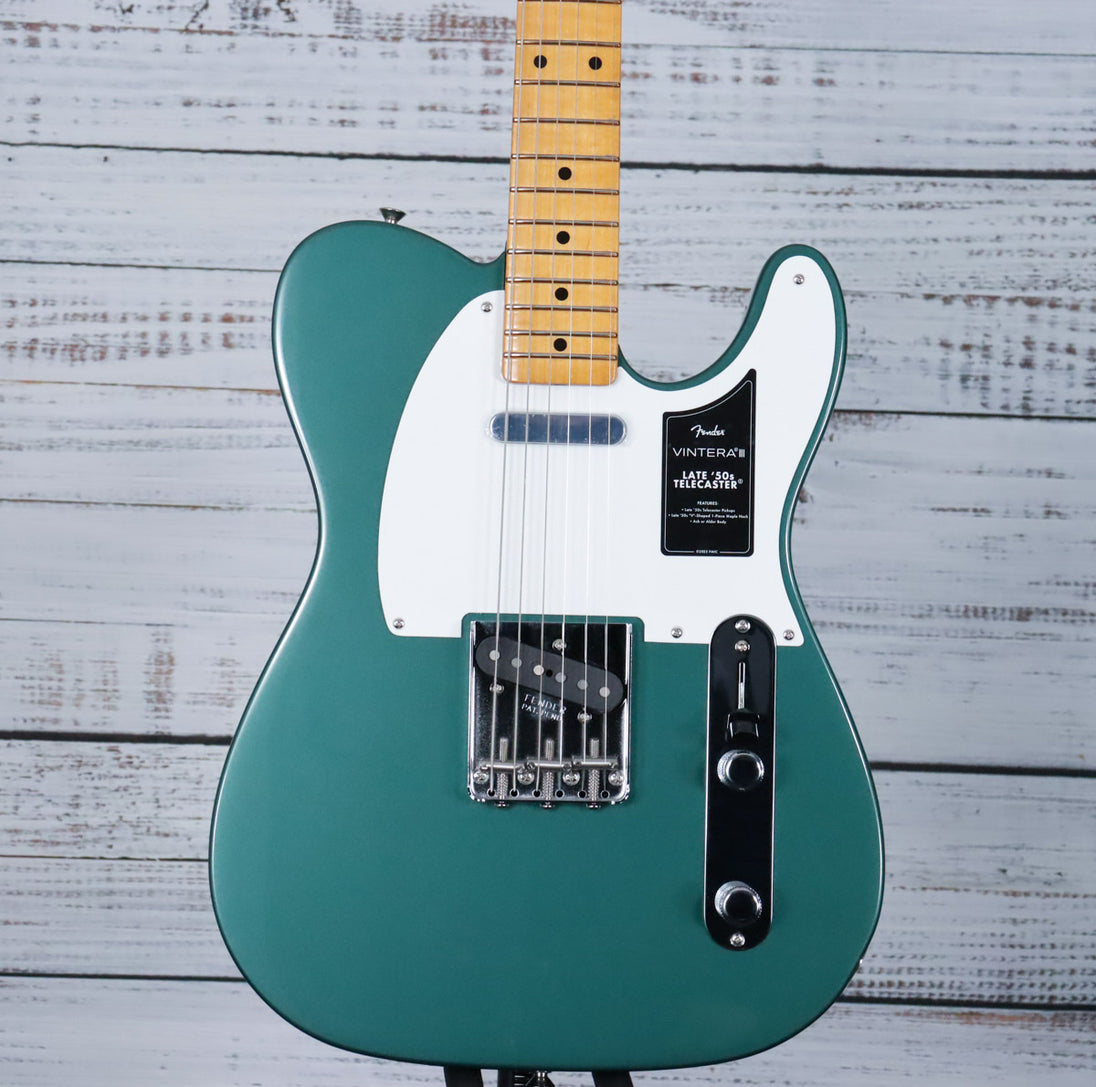 Fender Vintera III Late '50s Telecaster | Sherwood Green Metallic