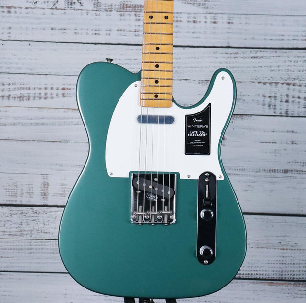 Fender Vintera III Late '50s Telecaster | Sherwood Green Metallic