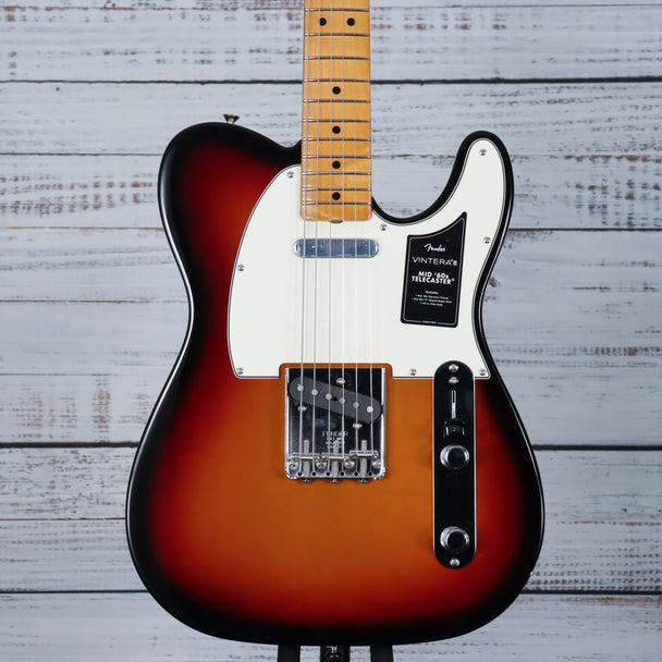 Fender Vintera III Mid '60s Telecaster | 3-Color Sunburst | Maple Fingerboard