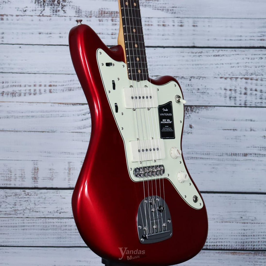 Fender Vintera III Mid '60s Jazzmaster | Candy Apple Red