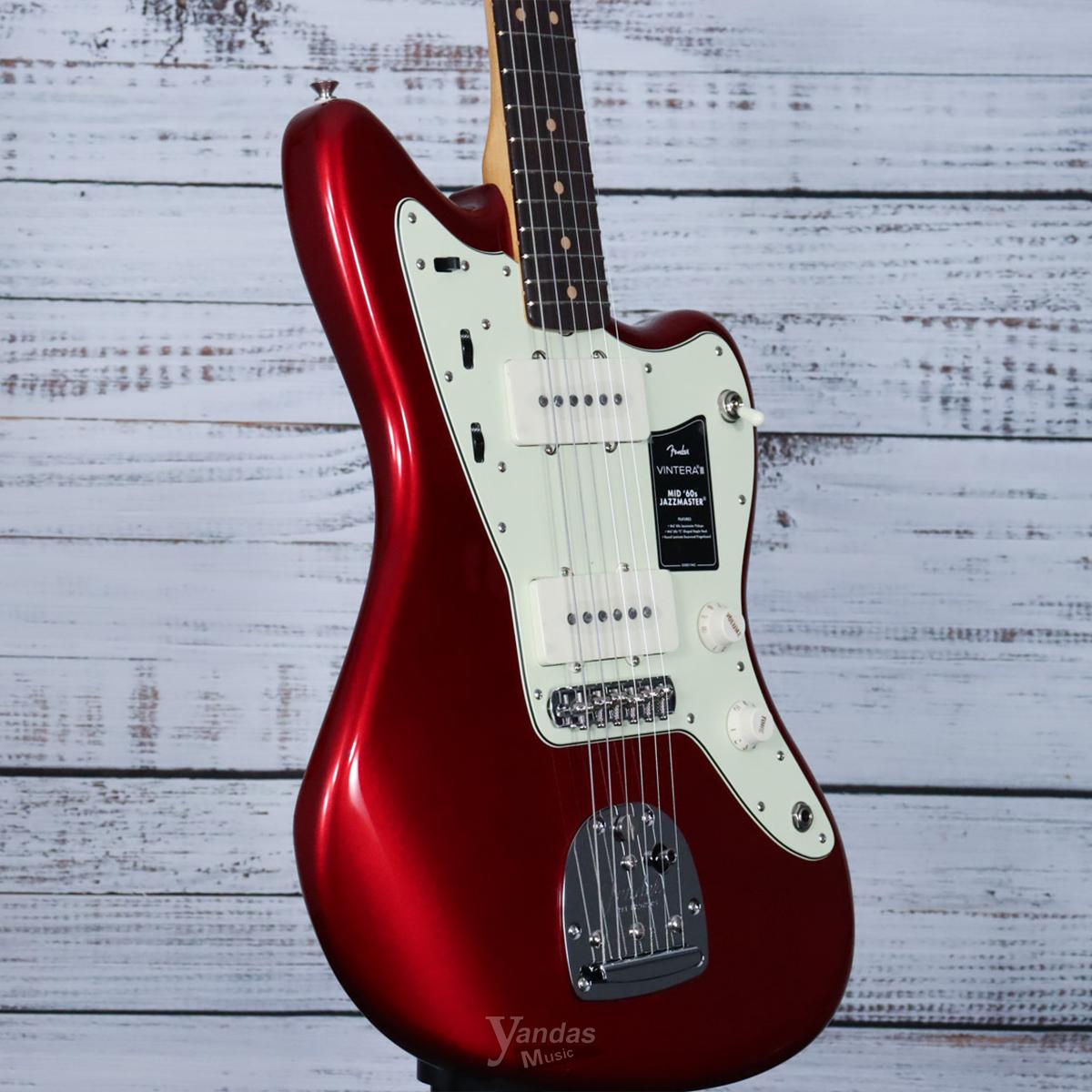 Fender Vintera III Mid '60s Jazzmaster | Candy Apple Red