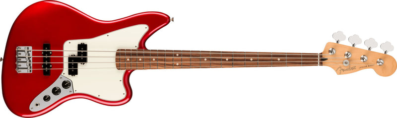 Fender Player Jaguar Bass Guitar | Candy Apple Red