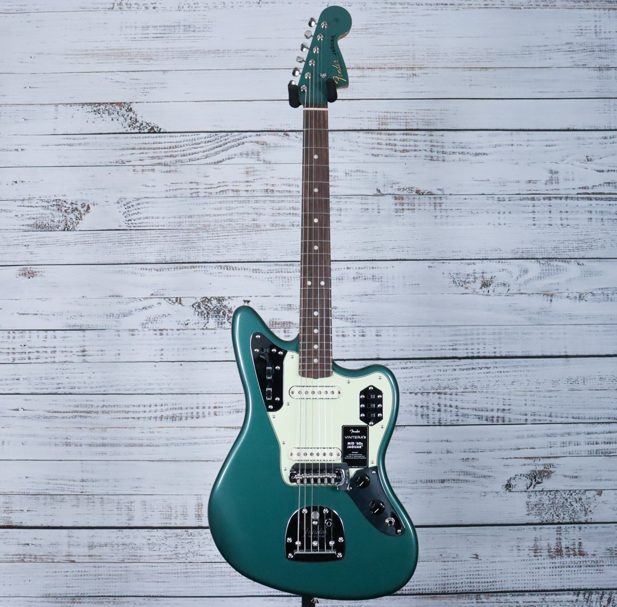 Fender Vintera III Mid '60s Jaguar | Sherwood Green Metallic